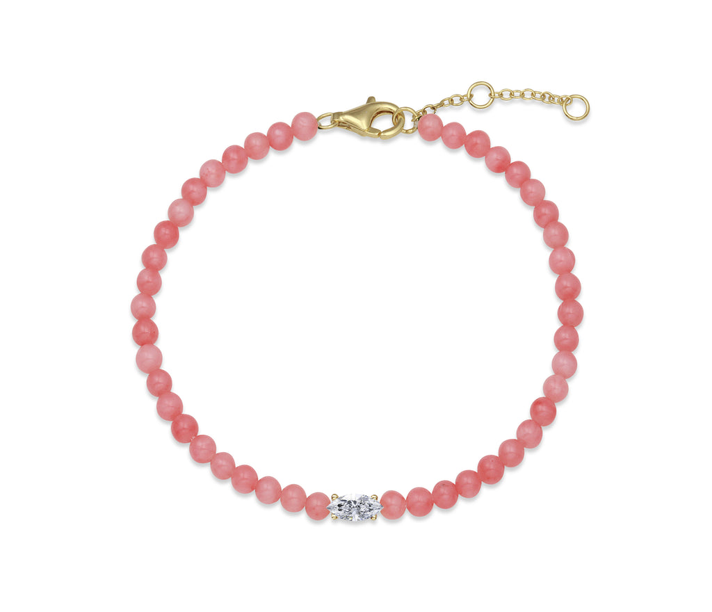 Bracelet Beads Coral